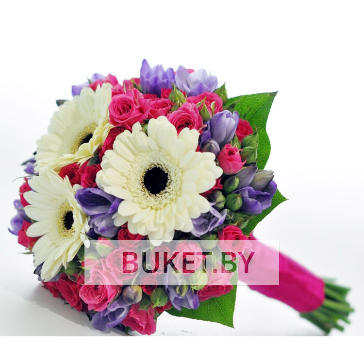 Букет невесты "Яркий"