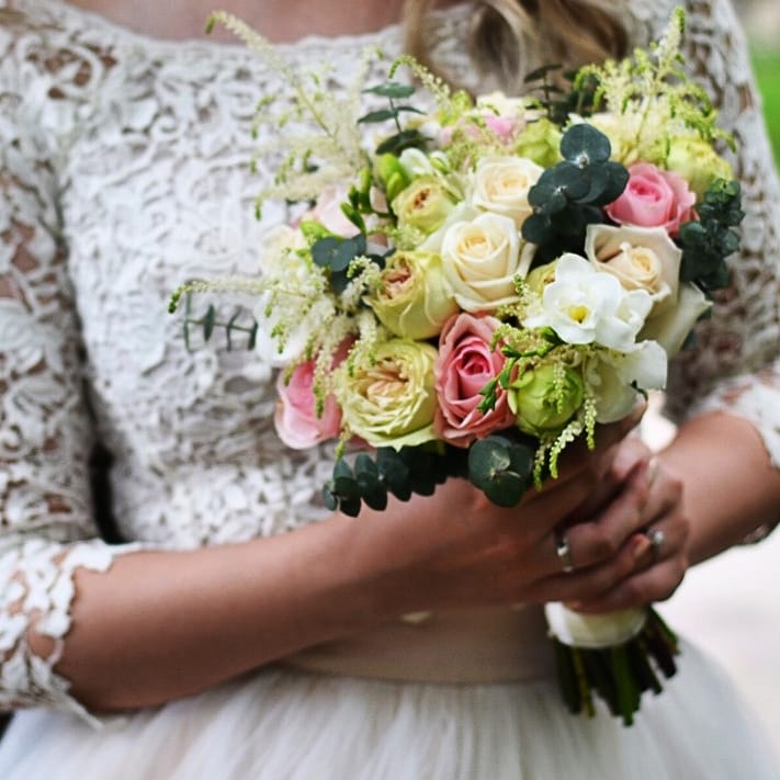 Букет невесты "Воздушная акварель"