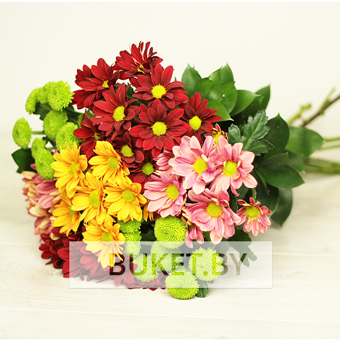 Букет из хризантем